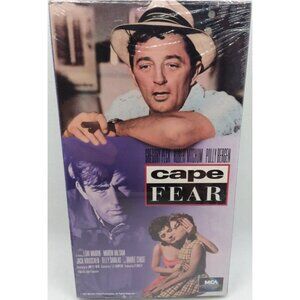 Cape Fear VHS Sealed Watermarks Gregory Peck Robert Mitchum Polly Bergen